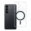 OEM Case for Samsung S26 dark Drop Glue Colorful Ring Mag Cover compatible with MagSafe dark green