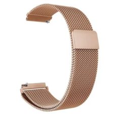 OEM Colmi okosóra szíj, fém, mágneses, rose gold, 22mm, Milan Magnetic Strap okosóra kellék