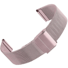 OEM Colmi okosóra szíj, fém, rózsaszín, 20mm, Milan Buckle Strap okosóra kellék
