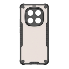 OEM Defender szilikon telefonvédő (ütésállóság. légpárnás sarok. akril hátlap. kameravédő) FEKETE tok és táska