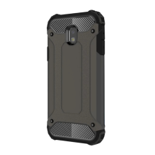 OEM Defender szilikon telefonvédő (ütésállóság. légpárnás sarok. fémhatás) BARNA tok és táska