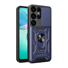 OEM Defender szilikon telefonvédő (ütésállóság. tartógyűrű. kameravédő) SÖTÉTKÉK tok és táska