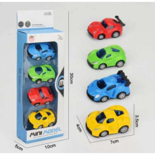OEM Die cast játékautó válogatás - 4 dbos autópálya és játékautó