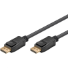 OEM DisplayPort 1.2/1.2a Összekötő Fekete 3m 77493
