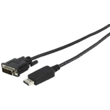 OEM DisplayPort DVI-D Átalakító Fekete 2m 51739 kábel és adapter