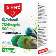 OEM DR HERZ Dr.herz zöldkagyló kivonat 500 mg kapszula 60 db vitamin és táplálékkiegészítő