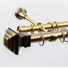 OEM Dupla galéria egyszemélyes bár Cronos 25/19 - antik arany - 360 cm karnis, függönyrúd