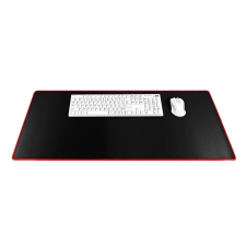 OEM Egérpad 900x400x3mm fekete-piros asztali számítógép kellék
