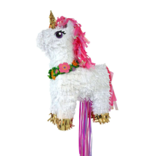 OEM Egyszarvú piñata partira, fehér party kellék