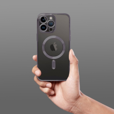 OEM ELECTRO MAG COVER MagSafe-kompatibilis tok iPhone SE 2025 - ezüst színű tok és táska