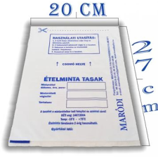 OEM Ételminta tasak 20x27 cm 500 db nyomtatvány
