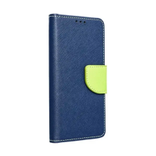 OEM Fancy Apple iPhone 14 Pro flip tok kék-lime tok és táska