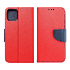 OEM FANCY könyvtok Samsung Galaxy S25 Plus - piros-tengerészkék tok és táska