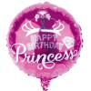 OEM Fólia lufi – pink princess mintás – 