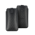 OEM Forcell Pocket fekete carbon mintás beledugós tok iPhone 13 Mini / 6 / 7 / 8 / 12 Mini / Samsung S3 / S4 / A3