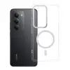 OEM FRAME CLEAR HYBRID MAG COVER Tok Magsafe kompatibilis XIAOMI Redmi 15 átlátszó