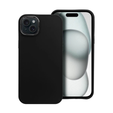 OEM Frame iPhone 15 Plus közepesen ütésálló tok kameravédő kerettel fekete tok és táska