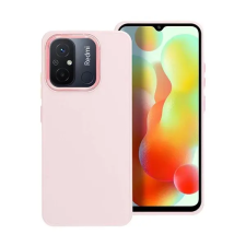 OEM Frame Xiaomi Redmi 12C közepesen ütésálló tok kameravédő kerettel rózsaszín tok és táska