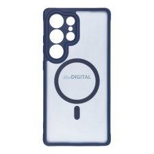 OEM FULL MATTE MAG COVER MagSafe-kompatibilis tok Samsung Galaxy S25 Ultra - kék tok és táska