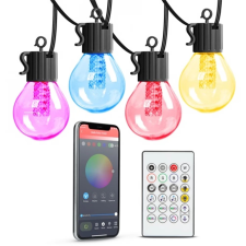 OEM Garden of Eden 11745 Smart Szolár fényfüzér Bluetooth kültéri világítás