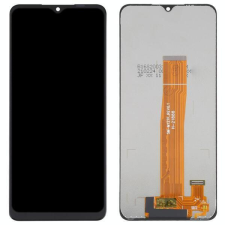 OEM GH82-26486A Samsung Galaxy A02 fekete OEM LCD kijelző érintővel mobiltelefon, tablet alkatrész