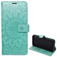 OEM Gigapack oldalra nyitható tok mandala mintás Samsung Galaxy A16 4G zöld tok és táska