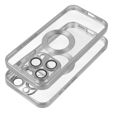 OEM GLAM tok iPhone 16e - ezüst színű tok és táska