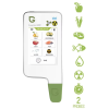 OEM GreenTest Eco 6, Hordozható eszköz zöldségek, gyümölcsök, húsok és halak nitritjének mérésére, ivóvíz teljes oldott szilárdanyag-tartalmának vizsgálata, ionizáló sugárzás kimutatása a levegőben, alkalmazás román nyelven, Bluetooth, fehér
