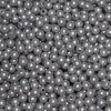 OEM Gyöngy SZÜRKE/ EZÜST (8mm, Műanyag) 20g/csomag