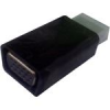 OEM HDMI -> VGA M/F adapter fekete (S-3208) (S-3208)