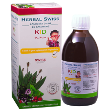 OEM HERBAL SWISS Herbal Swiss kid szirup 300 ml vitamin és táplálékkiegészítő