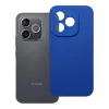 OEM Honor 600 Lite 5G szilikon tok, telefon tok, hátlaptok, matt, kék, Matt case