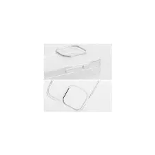 OEM Honor X7a szilikon tok, átlátszó, 2mm, kamera védelemmel, Clear tok és táska