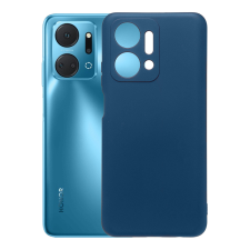 OEM Honor X7a szilikon tok, telefon tok, hátlaptok, matt, kék tok és táska