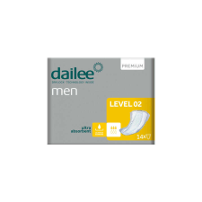 OEM Inkontinencia betét férfiaknak, Dailee Men Level 02 Prémium 14db, 612ml gyógyászati segédeszköz