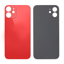 OEM iPhone 12 akkufedél hátlapi üveg piros mobiltelefon, tablet alkatrész