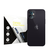 OEM iPhone 12 Mini üvegfólia, tempered glass, edzett, lencsevédő, kamera védő mobiltelefon kellék