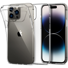 OEM iPhone 14 Pro szilikon tok, hátlaptok, telefon tok, vékony, átlátszó, 1mm tok és táska