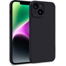 OEM iPhone 14 szilikon tok, hátlaptok, telefon tok, matt, fekete tok és táska