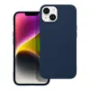 OEM iPhone 14 szilikon tok, hátlaptok, telefon tok, matt, kék