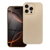 OEM iPhone 16 Pro Max szilikon tok, hátlaptok, telefon tok, mikroszálas belsővel, arany, Metallic