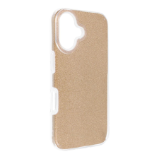 OEM iPhone 17 szilikon tok, hátlaptok, telefon tok, csillámos, arany, Glitter tok és táska