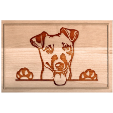 OEM Jack Russell terrier vágódeszka XXL konyhai eszköz
