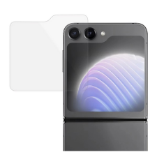 OEM Képernyővédő üveg (0.3mm. 9H. NEM íves. külső kijelző) ÁTLÁTSZÓ mobiltelefon kellék