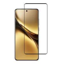 OEM Képernyővédő üveg (3D. 0.3mm. íves. 9H) ÁTLÁTSZÓ mobiltelefon kellék