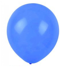 OEM Latex lufi – világoskék színű – 25cm / 100db party kellék