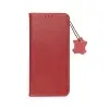 OEM Leather Smart Pro könyvtok iPhone Air - vörös