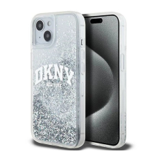 OEM Liquid Glitter Arch Logo iPhone 15 hátlap tok átlátszó tok és táska