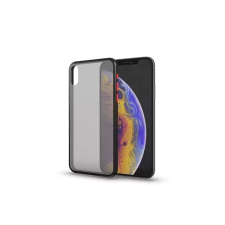 OEM Matt tok színes gombokkal Apple iPhone 15 Plus fekete tok és táska