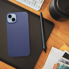 OEM MATT tok Xiaomi Redmi Note 14 5G - kék tok és táska